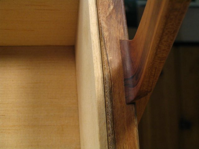 Tight Close-Up Handle and Box Joint